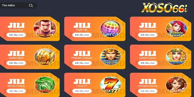 Giao diện hiện đại của Nổ Hũ Xoso66 giúp người chơi dễ dàng thao tác