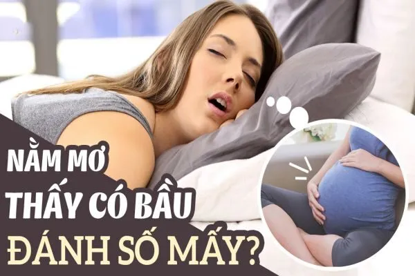 Khi mơ thấy có bầu và mơ thấy bà bầu nên đánh con gì?